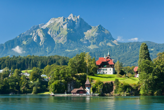 lago suiza, viajar alpes con niños, alpes